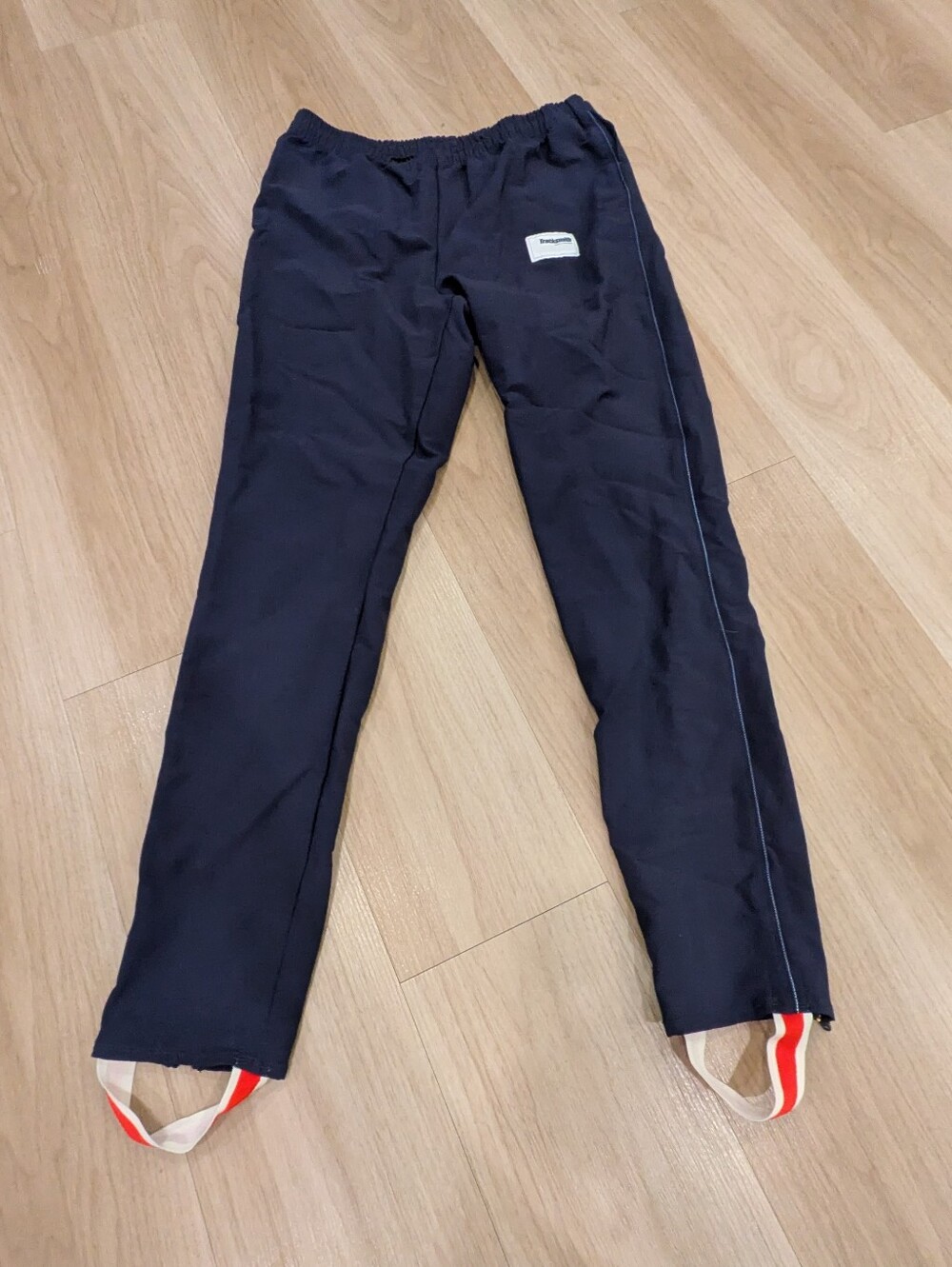 Tracksmith Stirrup Blue Bislett Pants Size M